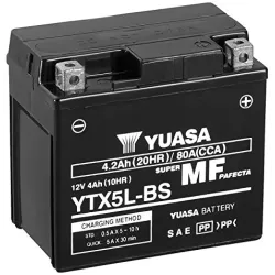 YTX5L-BS YUASA MF 12V 4AH +D *5*