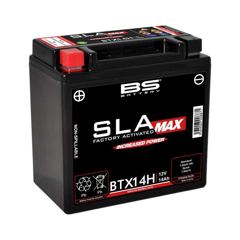 BTX14H SLA MAX 12V 14A C10 TYPE GYZ16H *4* +G