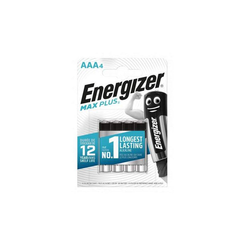 BL.4 PILES AAA MAX PLUS ENERGIZER (EX. ECO ADVANCED) ALCALINE