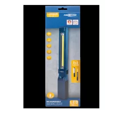 BALADEUSE ANSMANN WL450R SLIM RECHAR. 450 LUMEN LED COB CHARGE PAR CABLE USB