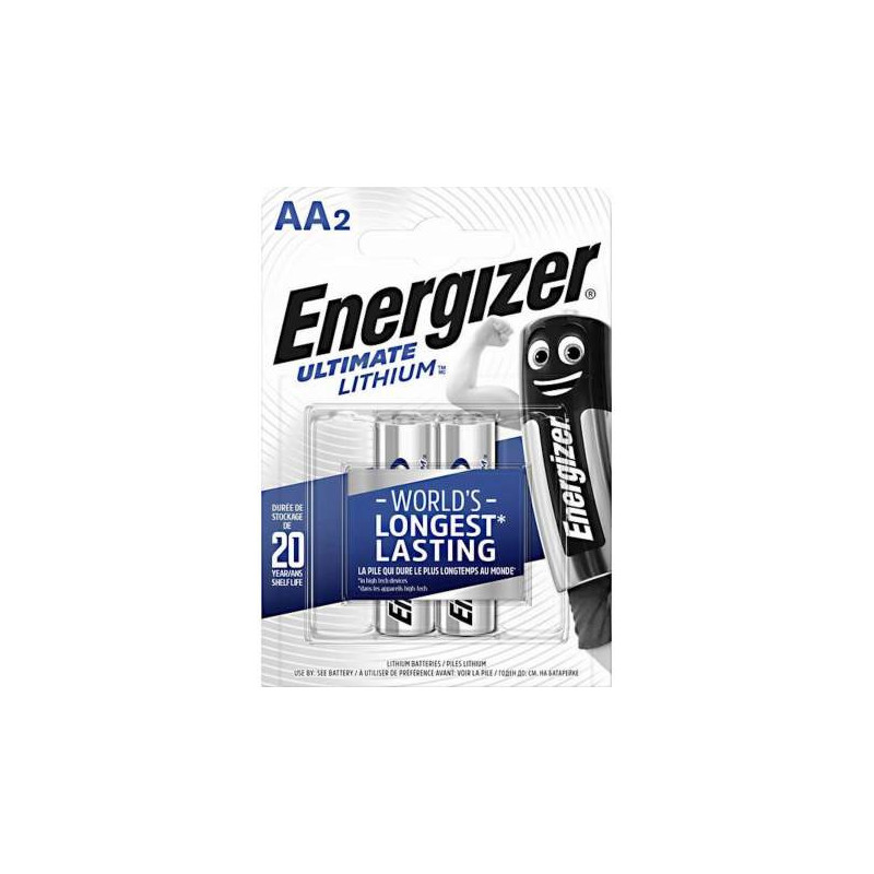 BL.2 PILES AA LITHIUM ENERGIZER 1.5V