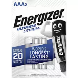 BL.2 PILES AAA LITHIUM ENERGIZER 1.5V